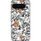 Disney Snow White Roses and Character Silhouette Pixel 9 Pro XL Skin